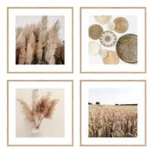 Obrazy i zdjęcia na płótnie - Obrazy zestaw 4 szt. 30x30 cm Aesthetic - miniaturka - grafika 1