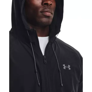 Kurtka męska Under Armour Stretch Woven Windbreaker - Kurtki i kamizelki sportowe męskie - miniaturka - grafika 4