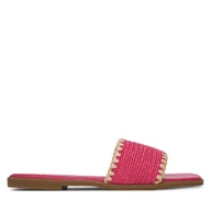 Klapki i japonki damskie - Klapki DeeZee 15-630-1 Różowy - miniaturka - grafika 1