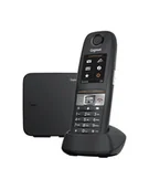 Telefony stacjonarne - Gigaset E630 Telefon w systemie DECT Nazwa i identyfikacja dzwoniącego Czarny - miniaturka - grafika 1