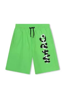 Spodnie i spodenki dla chłopców - Marc Jacobs szorty kąpielowe dziecięce kolor zielony - grafika 1