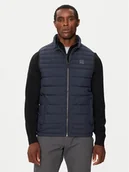 Kamizelki męskie - Bugatti Kamizelka 670100-61044 Granatowy Regular Fit - miniaturka - grafika 1