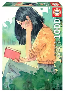 G3 Puzzle 1000 Wielbicielka książek Esther Gili Nowa - Puzzle - miniaturka - grafika 1