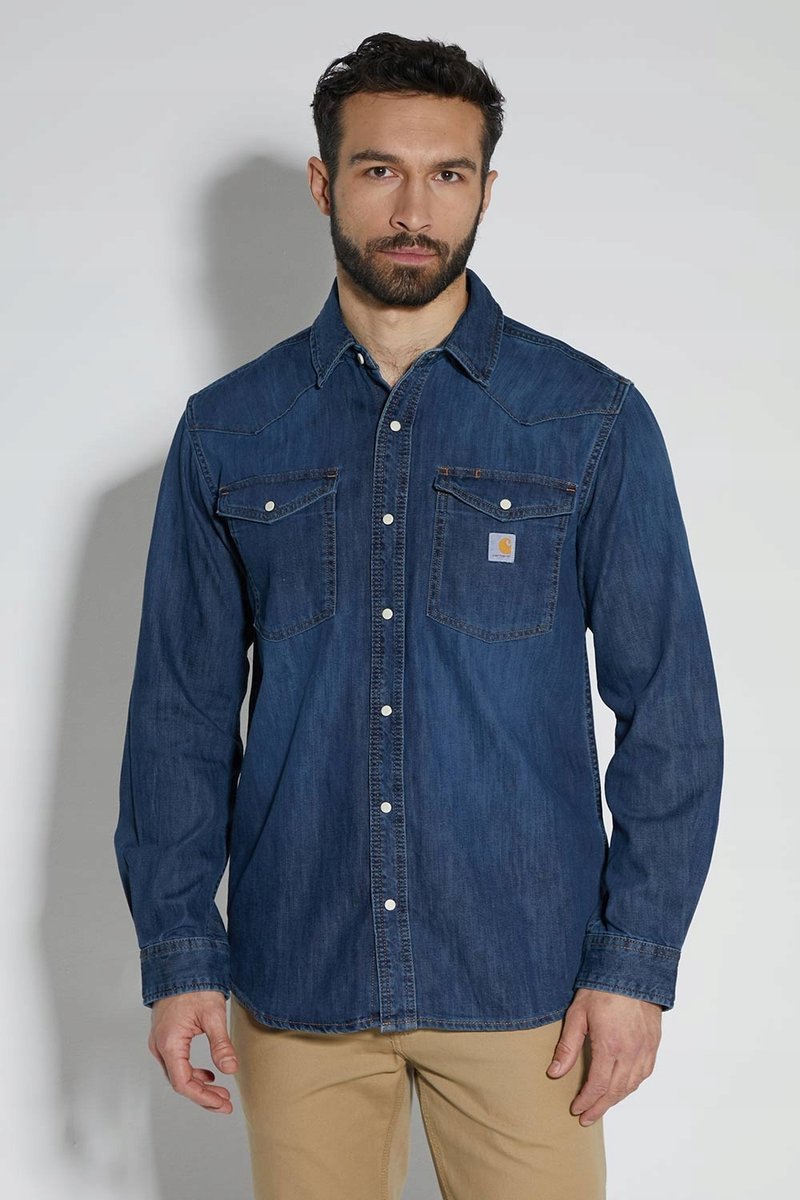 Koszula Carhartt Montana Denim Relaxed LS