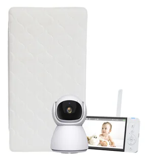 Materac Natulino PureAIR (piankowy)120 x 60cm z oddychającym pokrowcem + Niania YOKO X5 - Elektroniczne nianie i monitory oddechu Materac Natulino PureAIR (piankowy)120 x 60cm z oddychającym pokrowcem + Niania YOKO X5 - Elektroniczne nianie i monitory oddechu - miniaturka - grafika 1