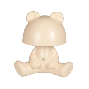Lampka nocna dla dzieci stołowa biurkowa LED LL BEAR DIM CR kremowa USB miś - Lampy stojące - miniaturka - grafika 1