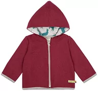 Kurtki i płaszcze dla dziewczynek - loud + proud Kurtka dziewczęca Wollwalk, certyfikat GOTS, Berry, 98/104, granatowy (Berry), 98/104 cm - miniaturka - grafika 1