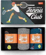 Skarpety termoaktywne - Soxo Zestaw 3x Męskie Skarpetki kolorowe SOXO tenis 4045 - miniaturka - grafika 1