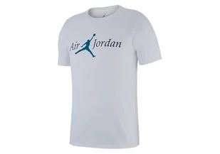 Nike Air Jordan Sportswear Brand 5 Tee White - Koszulki męskie - miniaturka - grafika 1