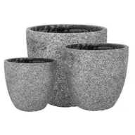 Donice - Donice okrągłe kpl. 3 sztuki - miniaturka - grafika 1