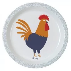 Talerz Fi 18 Cm Dla Małych Dzieci, Seria Farma Maison Petit Jour - Miseczki i talerzyki dla dzieci - miniaturka - grafika 1