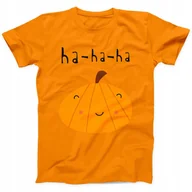 Moda i Uroda OUTLET - Koszulka Dziecięca Na Halloween Święto Dyni Dla Chłopca Dziewczynki Dynia - miniaturka - grafika 1