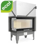 Wkłady kominkowe - Wkład kominkowy UNIFLAM 760 DURO lewa boczna szyba, drzwi podnoszone ref. 837-018 - miniaturka - grafika 1