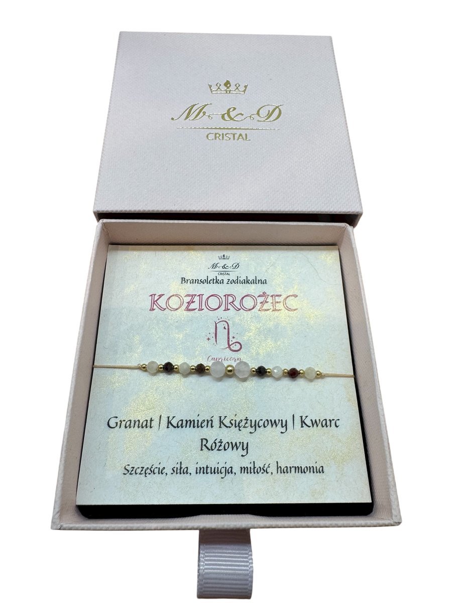 Bransoletka szczęścia zodiakalna KOZIOROŻEC