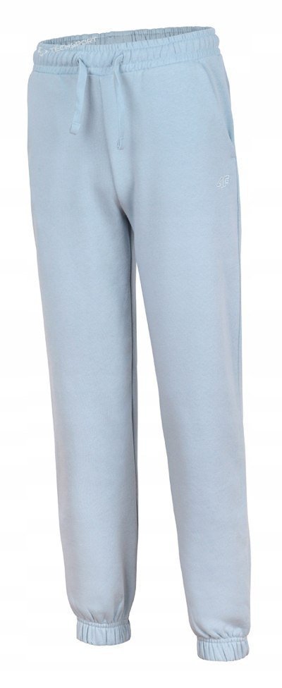 4F OCIEPLANE DZIEWCZÄCE SPODNIE DRESOWE DRESY BAWEĹNA JOGGERY / rozm 152