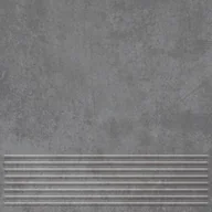 Płytki klinkierowe - Stopnica klinkierowa Emberro Dark Grey 30x30 Paradyż - miniaturka - grafika 1
