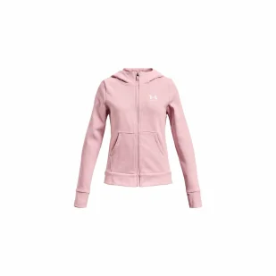 Bluza dziewczęca Under Armour Rival Fleece LU FZ Hoodie - Bluzy dla dziewczynek - miniaturka - grafika 1