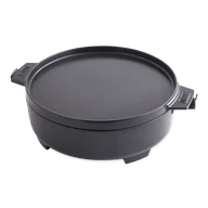 Kociołki - WEBER Garnek żeliwny 2 w 1 Garnek żeliwny 2 w 1 - miniaturka - grafika 1