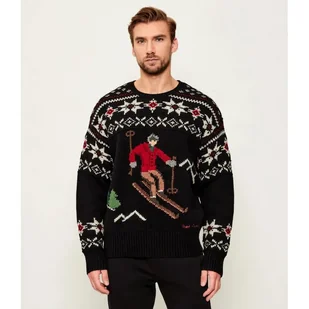 POLO RALPH LAUREN Wełniany sweter Loose fit - Swetry męskie - miniaturka - grafika 1