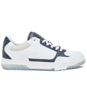 Buty sportowe męskie - Buty Tommy Hilfiger Basket Best Locker FM0FM04969-YBS - białe - miniaturka - grafika 1