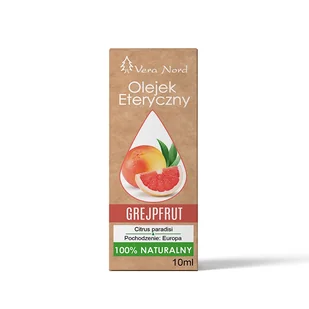 Vera - Nord Vera Nord Olejek eteryczny Vera Nord grapefruit 10 ml - Żele i maści lecznicze - miniaturka - grafika 1