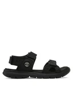 Sandały męskie - Timberland Sandały Governor's Island 3 Strap TB0A1QYZ001 Czarny - miniaturka - grafika 1