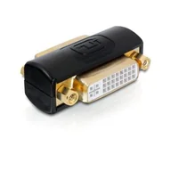 Adaptery i przejściówki - Delock adapter DVI-I(F)->DVI-I(F) beczka pozłacane styki 65225 - miniaturka - grafika 1