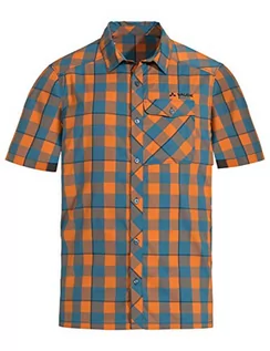 Koszule męskie - Vaude męska koszula Prags Shirt Ii, pomarańczowa, 48 - grafika 1
