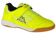 Piłka nożna - Kappa Damba K 260765K-4011, buty do piłki nożnej halowej dla chłopca – halówki, żółte - miniaturka - grafika 1