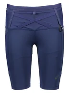 Spodnie sportowe damskie - asics Bermudy "Fujitrail Sprinter" w kolorze granatowym do biegania - miniaturka - grafika 1