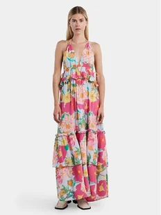 YAS Sukienka letnia Lullah 26029718 Kolorowy Regular Fit - Sukienki - miniaturka - grafika 1