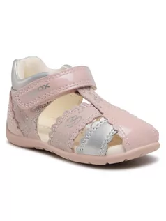 Buty dla dziewczynek - Geox Sandały B Elthan G. C B151QC 0HI10 C8237 Różowy - grafika 1