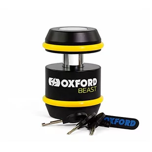 Oxford Unisex's LK120 kłódka wysokiego bezpieczeństwa, czarna, jeden rozmiar - Akcesoria motocyklowe - miniaturka - grafika 1