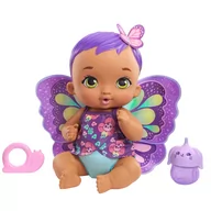 Lalki dla dziewczynek - Mattel Lalka My Garden Baby Karmienie i przewijanie Fioletowa GYP09/GYP11 - miniaturka - grafika 1