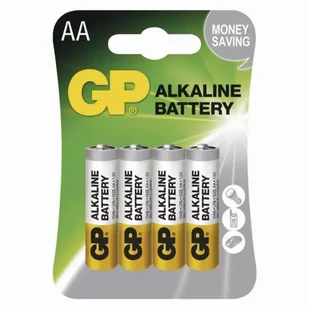 Bateria alkaliczna, AA, 1.5V, GP, blistr, 4-pack, Alkaline - Baterie i akcesoria - miniaturka - grafika 1