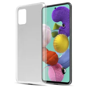 Etui Do Samsung Galaxy A51 5G Pokrowiec w W PEŁNI PRZEZROCZYSTY Obudowa Ochronny TPU Silikon Case Cover Cadorabo - Etui i futerały do telefonów - miniaturka - grafika 1
