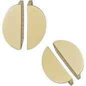 Zawiasy, okucia i inne akcesoria - 4 szt. złotych uchwytów do szafek, metalowych uchwytów meblowych, klamek do drzwi kuchennych - miniaturka - grafika 1