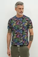 Koszulki męskie - Medicine t-shirt bawełniany męski kolor czarny wzorzysty - miniaturka - grafika 1