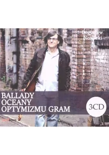Bogusław Nowicki Ballady Oceany Optymizmu gram 3 CD) Digipack) - Poezja śpiewana - miniaturka - grafika 2