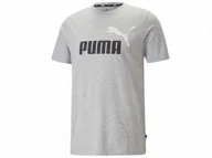 Koszulki męskie - Koszulka Puma ESS 2 Col Logo Tee - miniaturka - grafika 1