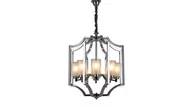 Lampy sufitowe - Lumina Deco Deco LAMPA WISZĄCA LOFT CHROMOWANA VIGATTO W8 DECO LDP 1224-8 (CHR) - miniaturka - grafika 1