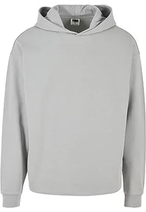 Urban Classics Męska bluza z kapturem Organic Loose Hoody, Lightassphalt, 4XL - Bluzy męskie - miniaturka - grafika 1