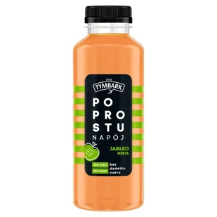 Tymbark Po Prostu napój jabłko mięta 400 ml - Soki i napoje niegazowane - miniaturka - grafika 1