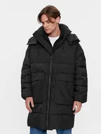 Kurtki męskie - Calvin Klein Jeans Kurtka zimowa J30J324078 Czarny Relaxed Fit - miniaturka - grafika 1
