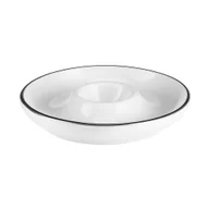 Kieliszki - Kieliszek Na Jajko Porcelanowy Plus Platin Villa Italia - miniaturka - grafika 1