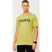 Koszulki męskie - HUGO T-shirt Dulivio | Regular Fit - miniaturka - grafika 1