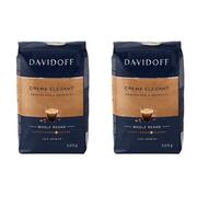 Kawa - 2x Kawa ziarnista DAVIDOFF Cafe Creme Elegant 500 g - miniaturka - grafika 1