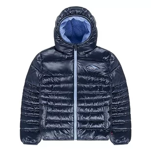 Levi's Kids LVB SHERPA LINED MDWT PUFFER J, Sukienka Blues, 16 Lat - Kurtki i płaszcze dla chłopców - miniaturka - grafika 1
