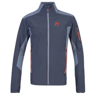 Kurtki męskie - Męska kurtka softshellowa Hannah Seumas II Rozmiar: XL / Kolor: szary/niebieski - miniaturka - grafika 1