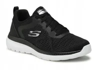 Buty sportowe damskie - Skechers Buty Damskie Sportowe Bountifu Quick Path czarne lekkie 39 Eu - miniaturka - grafika 1